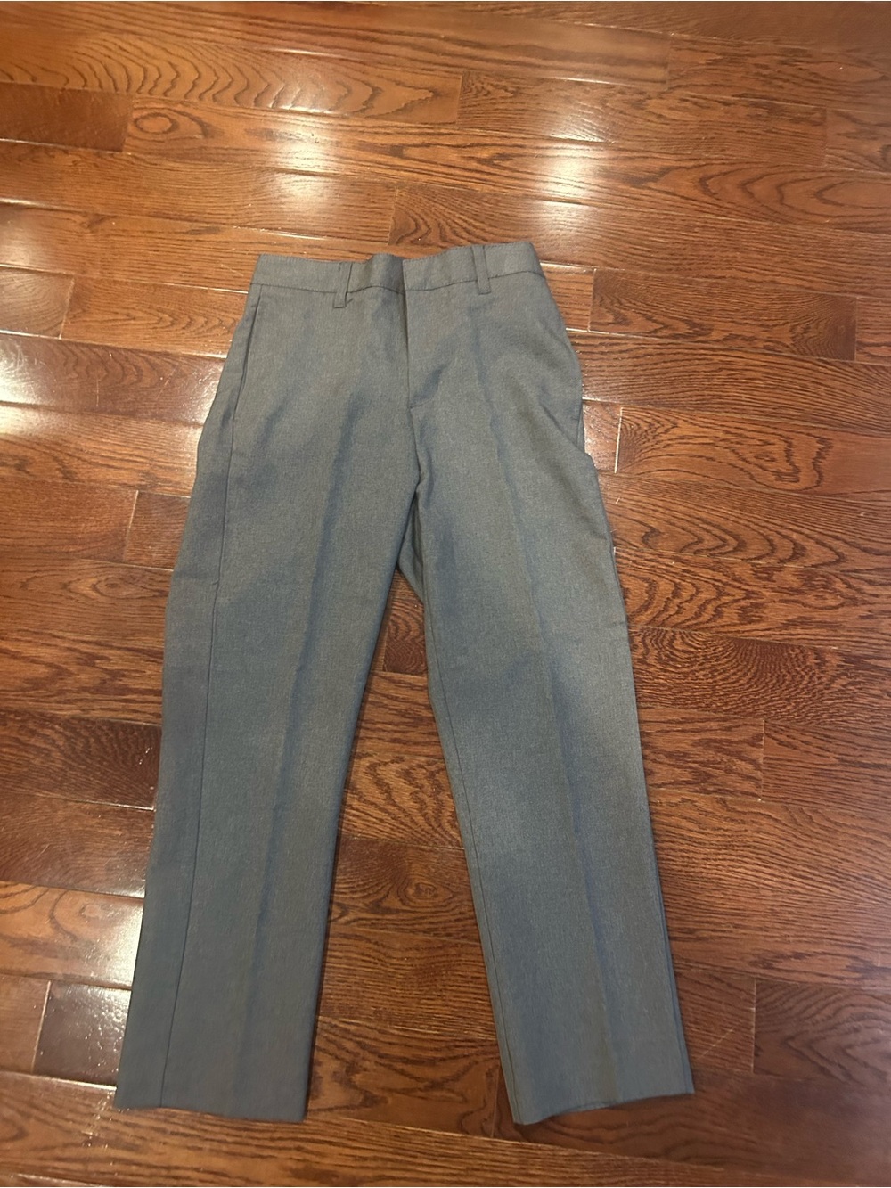 French Toast Men's Gray Dress Pants - Straight Tailored Style